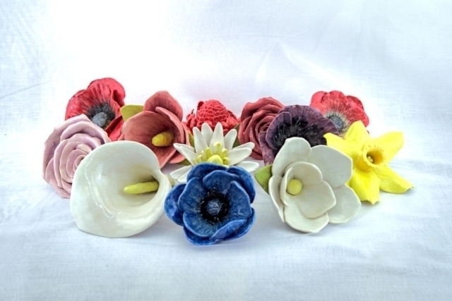 Ceramic Garden Flowers